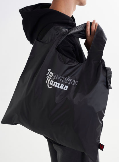 Black - Foldable Shopper