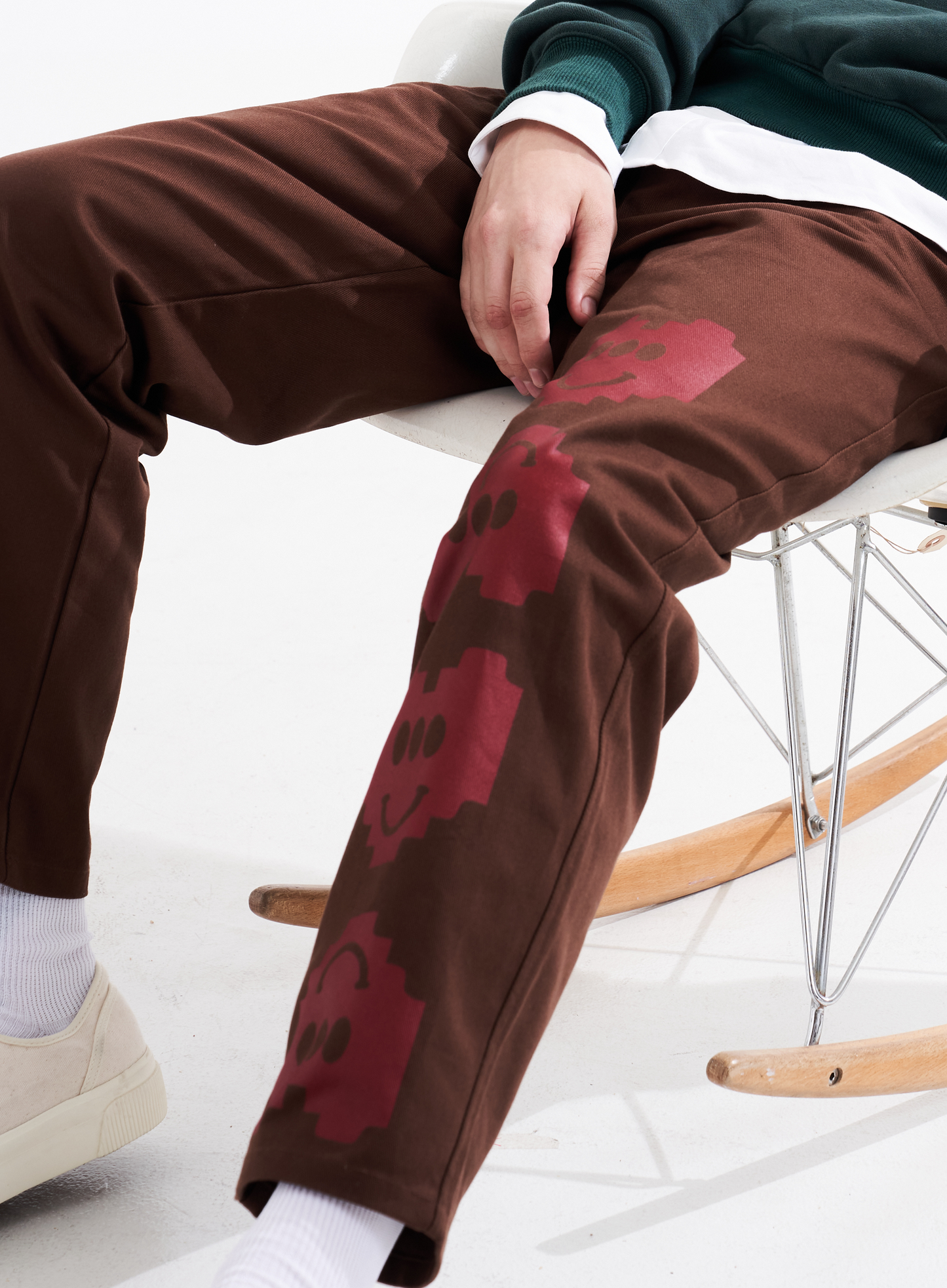 Multi Heart - Brown Pant