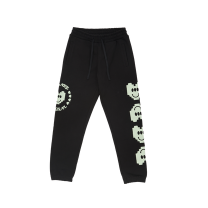 Multi Heart - Black Jogger