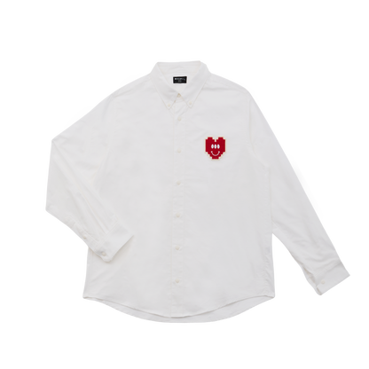 Red Heart - White Shirt