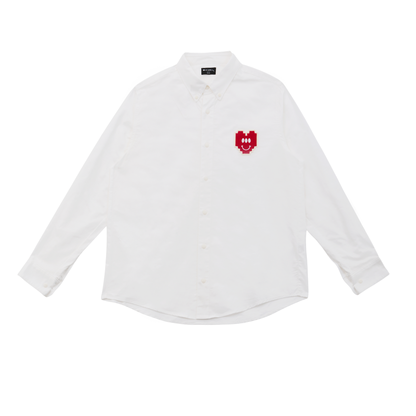 Red Heart - White Shirt